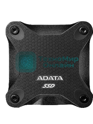 Внешний SSD ADATA SD620, 2TB, USB 3.2 Gen 2 Type-A, R/W 550/480, черный