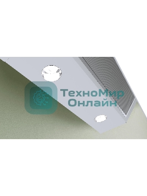 Вытяжка наклонная Bosch DWK66PJ20T белый, 60 см, 700 куб. м/ч, 71 дБ