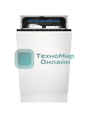 Встраиваемая посудомоечная машина Electrolux EEM63310L, черный, 44.6 см, 10 компл., 44 дБ, класс A