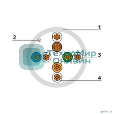 Кабель Cabeus UTP-4P-Cat.5e-PATCH-GY Кабель витая пара UTP (U/UTP), категория 5e, 4 пары, 7x0.20мм (24 AWG), многожильный (patсh), серый (305 м)
