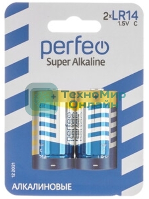 Батарейка Perfeo R14/2SH Dynamic Zinc