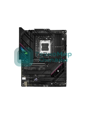 Материнская плата ASUS ROG STRIX B650E-F GAMING WIFI, AM5, AMD B650, 4xDDR5, 4xSATA, 3xM.2, 1xPCI-E 5.0 x16, 1xPCI-E 4.0 x4, 2xPCI-E x1, 1xHDMI, 1xDP, 1x 2.5Gb LAN, 4xUSB-A 2.0, 4xUSB-A 3.2 Gen 1, 2xUSB-A 3.2 Gen 2, 1xUSB-C 3.2 Gen 2, 1xUSB-C 3.2 Gen 2x2, 5x3.5 мм, 7.1, ATX
