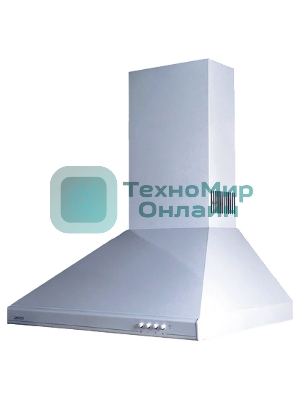 Вытяжка каминная Gefest ВО 10 К45 белый, 60 см, 300 куб. м/ч, 75 дБ