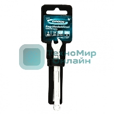 Ключ комбинированный Gross 6 мм, CrV, холодный штамп