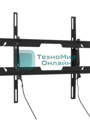 Кронштейн Holder LCD-T6628-B черный Диагональ: от 32-70. до 45кг. от стены: 57мм. Угол наклона:+2⁰ + 15⁰, Поворот:0⁰ Vesa  600*400, 400*400, 400*200, 400*300, 300*300, 200*300, 200*200, 100*100