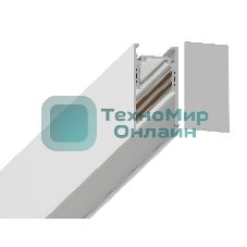 GL3605 WH белый заглушка для накладного магнитного шинопровода Magnetic 48V (2шт)