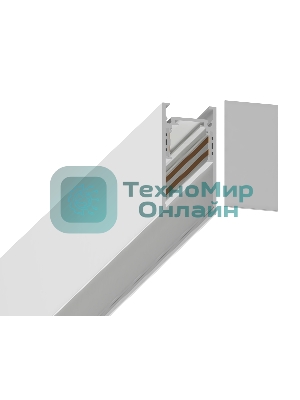 GL3605 WH белый заглушка для накладного магнитного шинопровода Magnetic 48V (2шт)