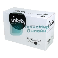 Картридж лазерный Sakura CE250X для HPColor LaserJet CM3530MFP/CM3530fsMFP/CP3525/CP3525n/CP3525dn/CP3525x, черный,10000 к.