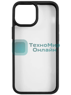 Чехол для Apple iPhone 13 mini Usams US-BH768 прозрачный/черный (УТ000028113)
