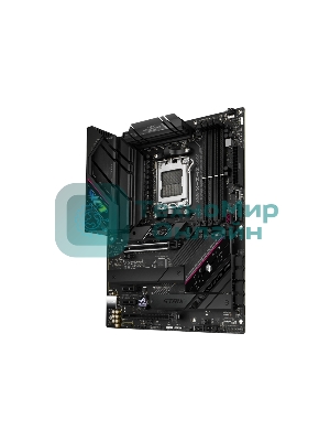 Материнская плата ASUS ROG STRIX B650E-F GAMING WIFI, AM5, AMD B650, 4xDDR5, 4xSATA, 3xM.2, 1xPCI-E 5.0 x16, 1xPCI-E 4.0 x4, 2xPCI-E x1, 1xHDMI, 1xDP, 1x 2.5Gb LAN, 4xUSB-A 2.0, 4xUSB-A 3.2 Gen 1, 2xUSB-A 3.2 Gen 2, 1xUSB-C 3.2 Gen 2, 1xUSB-C 3.2 Gen 2x2, 5x3.5 мм, 7.1, ATX