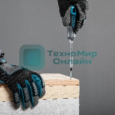 Отвертка Gross PH2 x 100 мм, S2, трехкомпонентная ручка