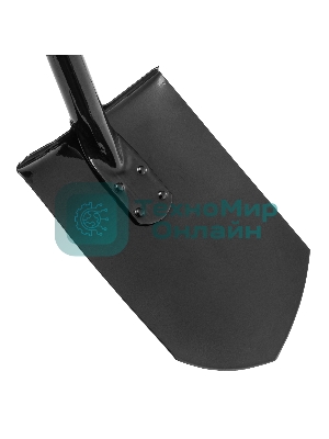 Лопата штыковая Сибртех укороченная, металлический черенок