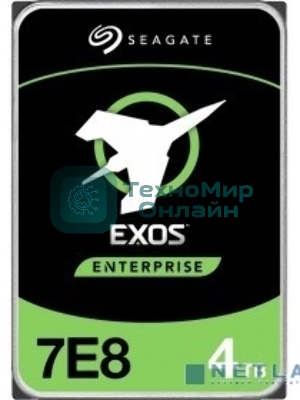 Жесткий диск Seagate HDD 4Tb Exos 7E8 HDD ST4000NM003A 3.5