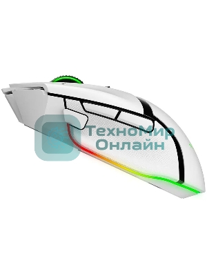 Мышь беспроводная/проводная Razer Basilisk V3 Pro 35K белый, 35000 dpi, радиоканал, Bluetooth, USB, кнопки - 11