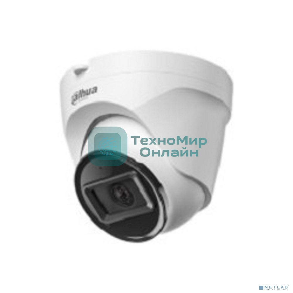 Камера видеонаблюдения IP Dahua DH-IPC-T1E20P-A-0280B 2.8-2.8мм цв.