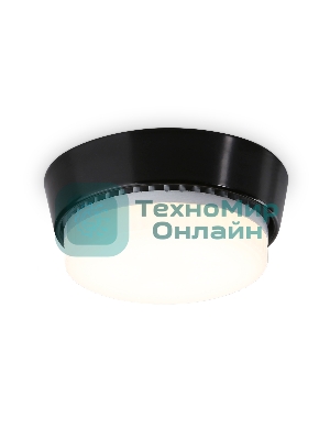 Светильник накладной G10189 BK черный GX53 max 12W D90*20