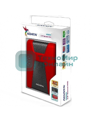Внешний HDD AData USB 3.0 1Tb AHD650-1TU3-CRD DashDrive Durable 2.5