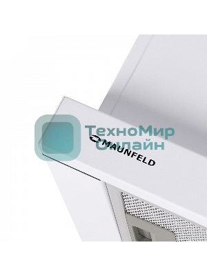 Вытяжка встраиваемая Maunfeld VS Fast 60 белый, 60 см, 850 куб. м/ч, 47 дБ