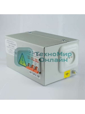 Ящик с понижающим трансформатором ЯТП 0.25 220/12В (3 авт. выкл.) Кострома ОС0000002359