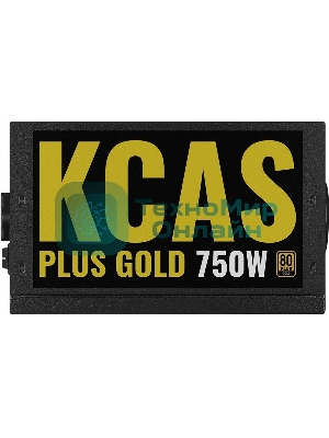 Блок питания Aerocool/Formula KCAS PLUS GOLD 750W (750W, ATX v2.4, APFC, Fan ARGB 12cm, 80+ Gold, Retail)
