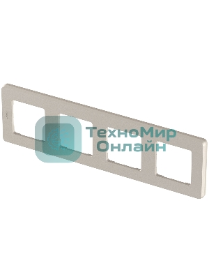 Рамка 4 поста шампань Inspiria