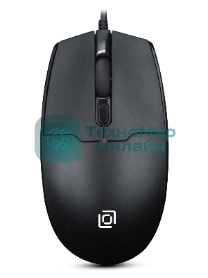 Мышь проводная Oklick 147M черный, 1600 dpi, PS/2, кнопки - 3