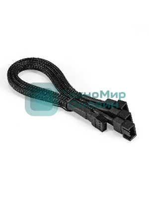 Разветвитель питания с 4pin материнской платы на 3 корпусных вентилятора ExeGate EX-CC-4p3xF-0.3 (4pin F/3x4pinM (2 из них-3-контактный, 1 из них-4-контактный), 0,3м)