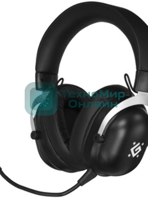 Гарнитура Defender Sabotauge черный, беспроводная + проводная, Bluetooth