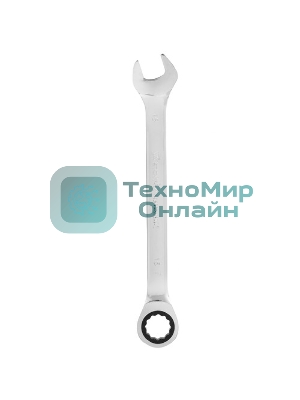 Ключ комбинированный трещоточный Matrix 8 мм, crv зеркальный хром