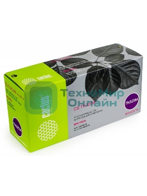 Картридж лазерный Cactus CS-TN325M пурпурный (3500 стр.) для Brother DCP 9055/9270; HL 4140/4150/4570