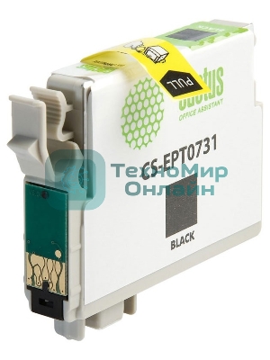 Картридж струйный Cactus CS-EPT0731 черный (11,4 мл) для Epson Stylus С79/C110/СХ3900/CX4900/CX5900/CX7300/CX8300/CX9300