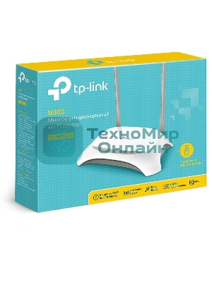 Маршрутизатор TP-Link TL-WR842N Многофункциональный беспроводной маршрутизатор серии N, скорость до 300 Мбит/с