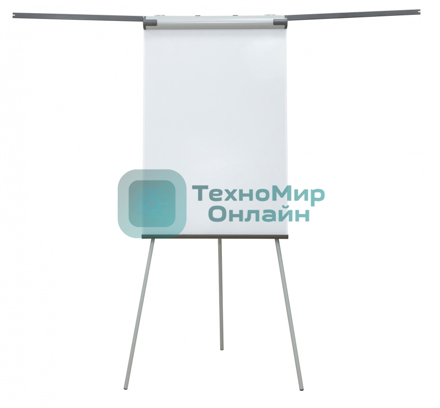 Флипчарт Cactus CS-FCT-M67x105 магнитно-маркерная меламиновая 67x105 см на треноге
