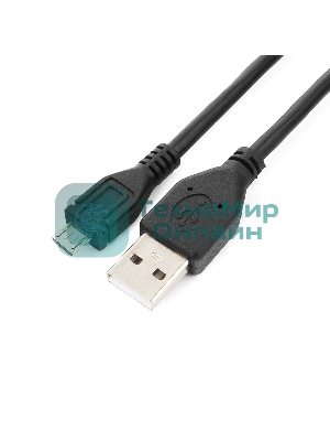 Кабель Gembird/Cablexpert USB 2.0 Pro, AM/microBM 5P, 0.5м, экран, черный, пакет