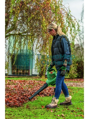 Воздуходувка-пылесос Bosch UniversalGardenTidy 3000 3000Вт пит.:от сети зеленый/черный