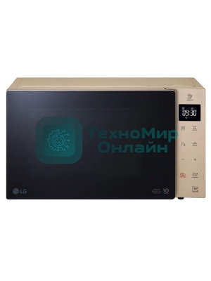 Микроволновая печь LG MW25R35GISH пепельно-бежевый, 25 л, 1000 Вт, переключатели - сенсор