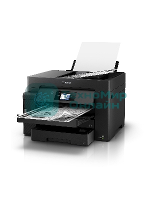 МФУ струйное Epson M15140 (C11CJ41404), A3+, ч/б, печ. до 25 стр/мин., скан. до 26 стр/мин., 2400 x 4800 dpi (печать) 1200x2400dpi (скан.), USB, RJ-45, Wi-Fi