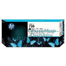 Картридж струйный HP 726 CH575A черный матовый для HP DJ (300мл)