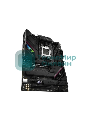 Материнская плата ASUS ROG STRIX B650E-F GAMING WIFI, AM5, AMD B650, 4xDDR5, 4xSATA, 3xM.2, 1xPCI-E 5.0 x16, 1xPCI-E 4.0 x4, 2xPCI-E x1, 1xHDMI, 1xDP, 1x 2.5Gb LAN, 4xUSB-A 2.0, 4xUSB-A 3.2 Gen 1, 2xUSB-A 3.2 Gen 2, 1xUSB-C 3.2 Gen 2, 1xUSB-C 3.2 Gen 2x2, 5x3.5 мм, 7.1, ATX