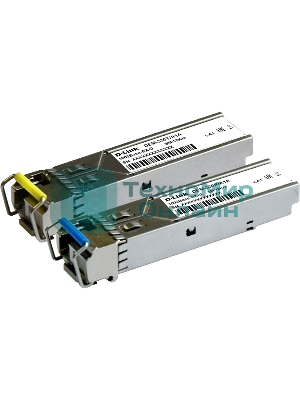 Трансивер D-Link 330R/10KM/A1A WDM SFP 1x1000Base-BX-U Tx:1310nm Rx:1550nm