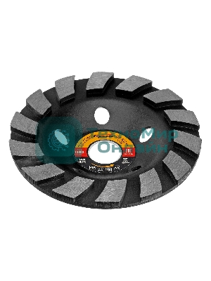 Чашка алмазная зачистная Sparta 125 мм, турбо-сегмент