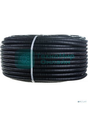 Труба гофрированная ПНД ЭРА черный d 20 мм с зонд. легкая 100 м (15)