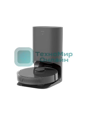 Робот-пылесос Dreame RLS6AD D10S Plus черный, 46 Вт, 5200 мА·ч Li-Ion, уборка сухая/влажная, пылесборник контейнер 0.4 л