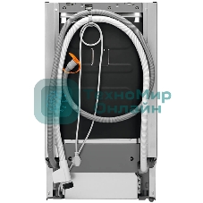 Встраиваемая посудомоечная машина Electrolux EEM63310L, черный, 44.6 см, 10 компл., 44 дБ, класс A