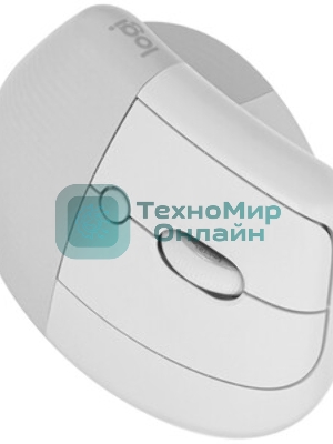 Мышь беспроводная Logitech Lift белый, 4000 dpi, радиоканал, Bluetooth, USB, кнопки - 6