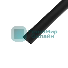 Трубка термоусаживаемая Rexant ТУТ-HF(2:1)-16/8 черная
