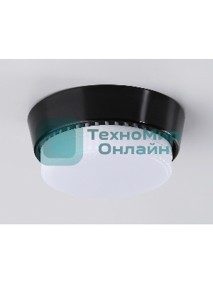 Светильник накладной G10189 BK черный GX53 max 12W D90*20