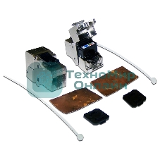 Модуль Keystone, RJ45, cat.6a, STP, 180 градусов