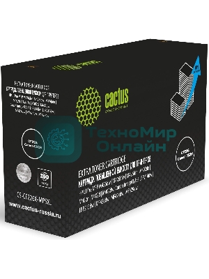 Картридж лазерный Cactus CS-CF226X-MPSXL CF226/Canon 052H, черный (15000 стр.) для HP LJ Pro MFP M426dw/M426fdw/M426fdn/M402dn/M402n/M402d/M402dw; Canon imageCLASS LBP214dw/LBP215dw/MF426dw/MF424dw/MF429dw