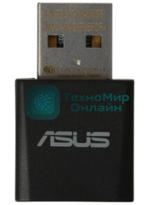 Адаптер беспроводной связи (Bluetooth) ASUS USB-BE92 NANO WiFi 7 6GHz/5GHz/2.4GHz 